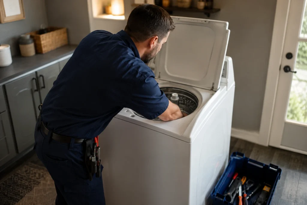 Why is my washing machine not spinning