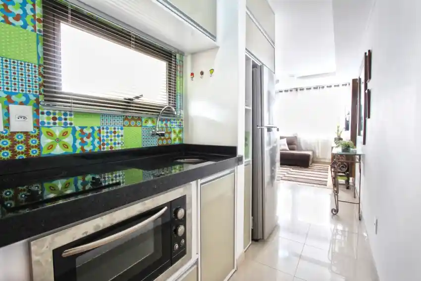 Kitchen appliances in a Calumet City home